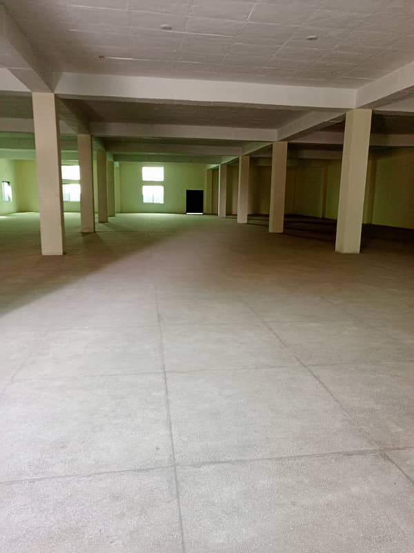 3.7 Kanal Double Storey Factory Available For Rent. 2