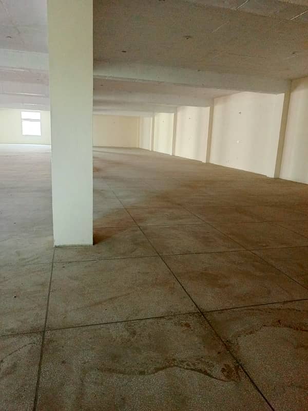 3.7 Kanal Double Storey Factory Available For Rent. 5