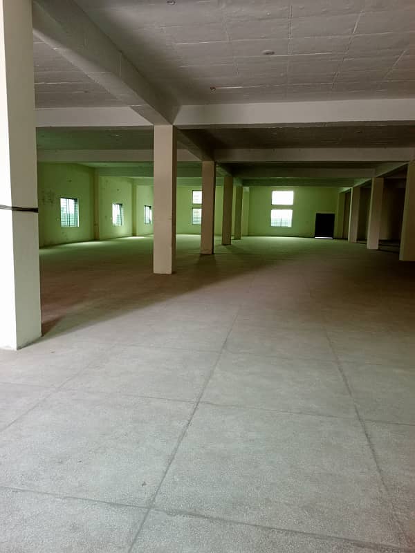 3.7 Kanal Double Storey Factory Available For Rent. 8