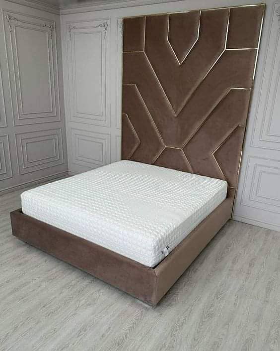 bed/bed set/double bed/poshish bed/wooden bed/furniture 9