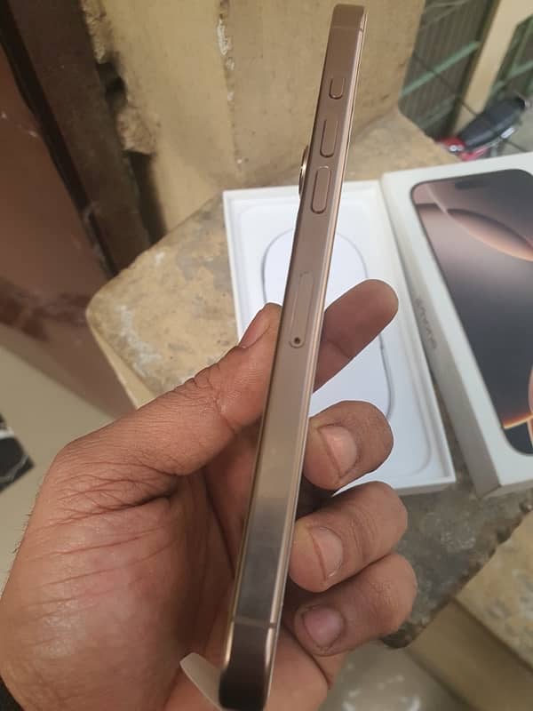 Iphone 16 Pro Max 256GB Desert Titanium Non PTA 0