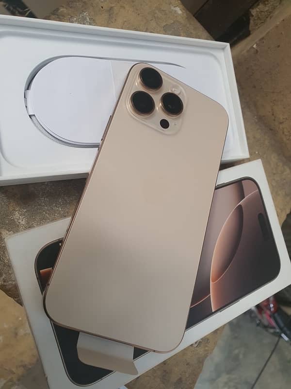 Iphone 16 Pro Max 256GB Desert Titanium Non PTA 2