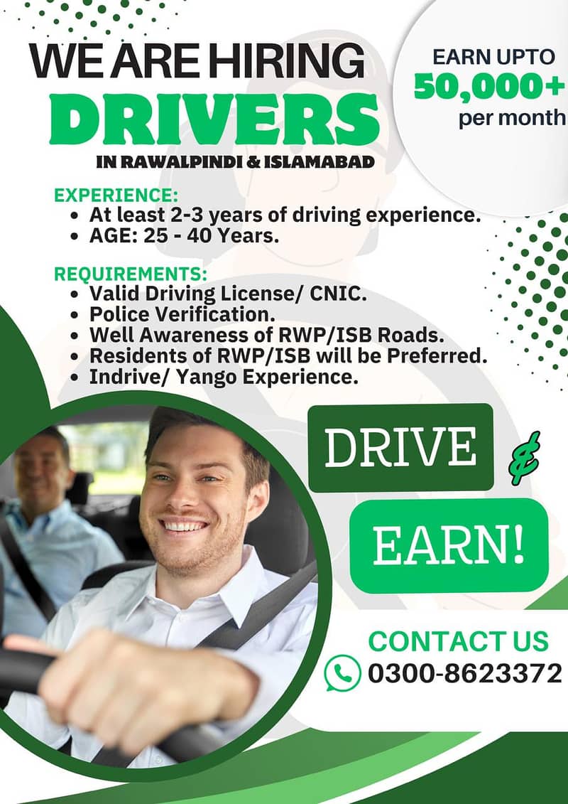 Drivers Needed 0