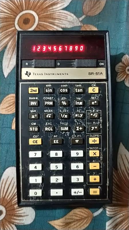 vintage calculator commodore-texas-sinclair-casio-canon 1