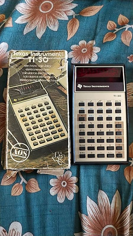 vintage calculator commodore-texas-sinclair-casio-canon 2