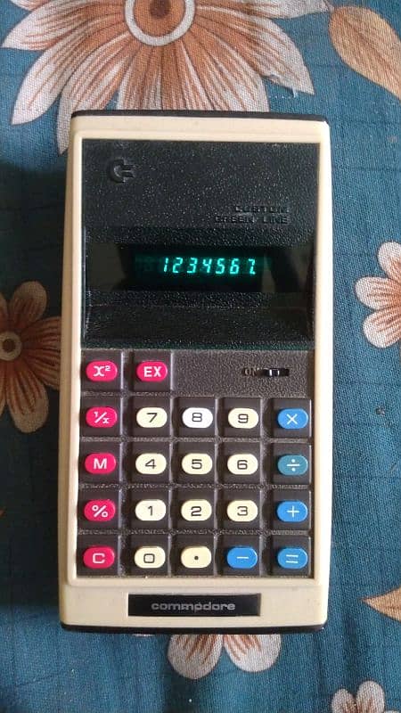 vintage calculator commodore-texas-sinclair-casio-canon 6