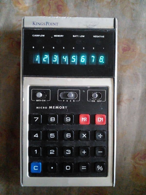 vintage calculator commodore-texas-sinclair-casio-canon 18