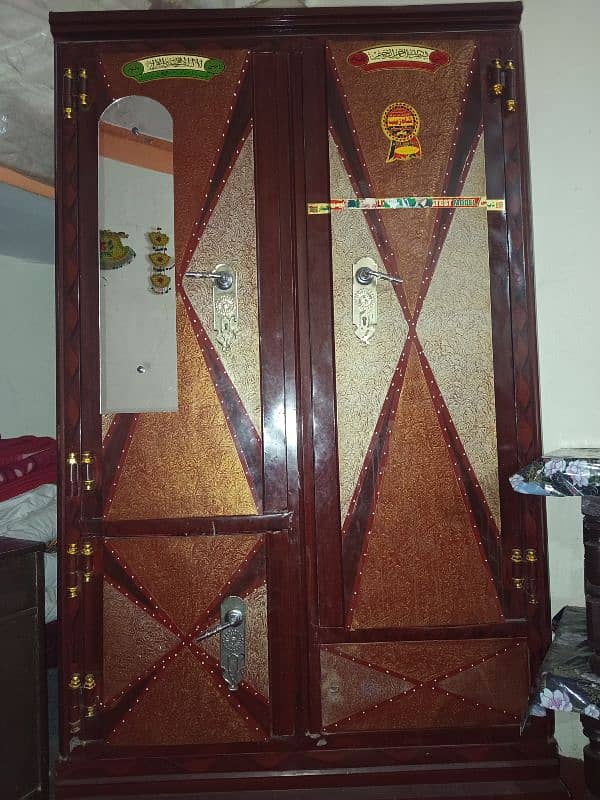 Almari | Almirah | Iron wardrobe | 2 Door & Cabinets | Cupboard Almari 1