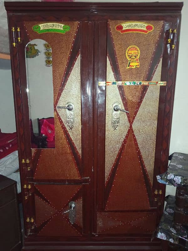 Almari | Almirah | Iron wardrobe | 2 Door & Cabinets | Cupboard Almari 0