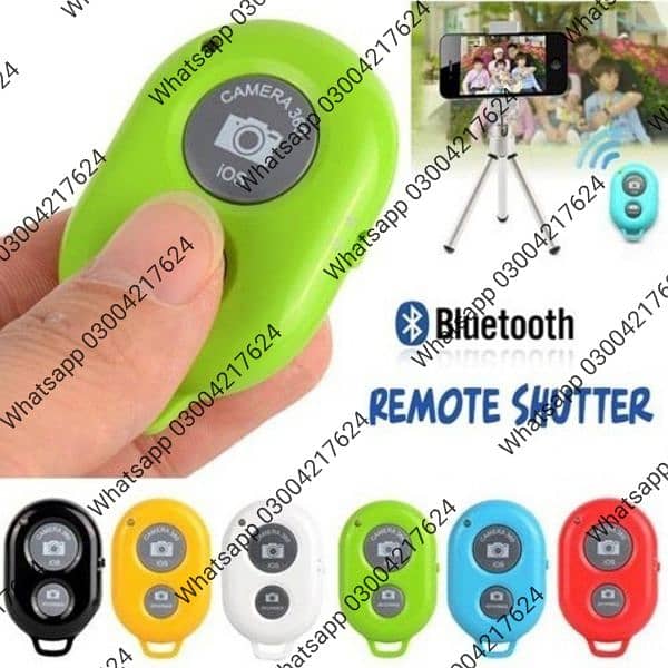 Bluetooth Remote Mobile shutter suitable for iOS/Android mobile 0