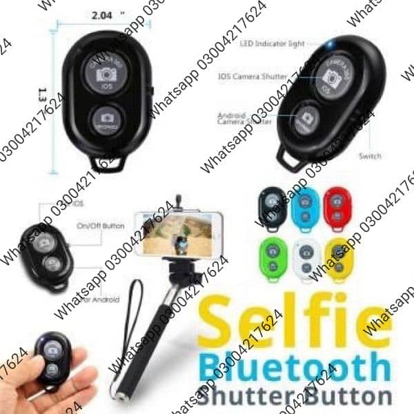 Bluetooth Remote Mobile shutter suitable for iOS/Android mobile 2