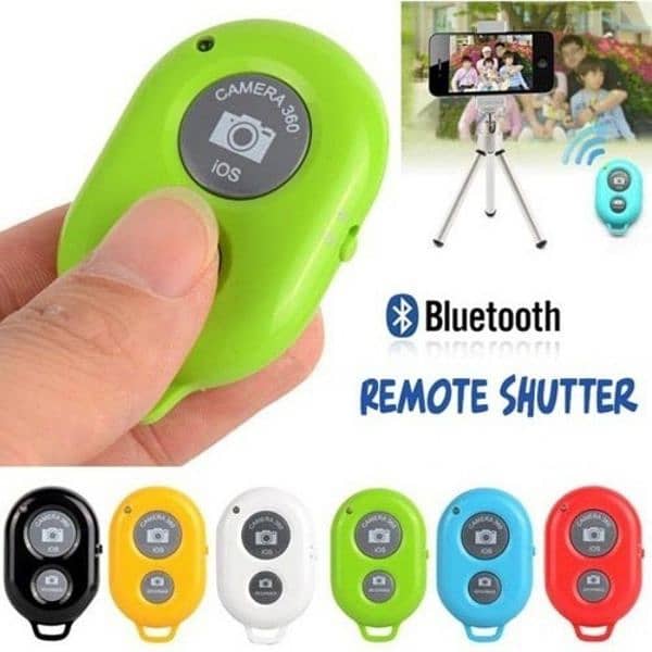 Bluetooth Remote Mobile shutter suitable for iOS/Android mobile 3