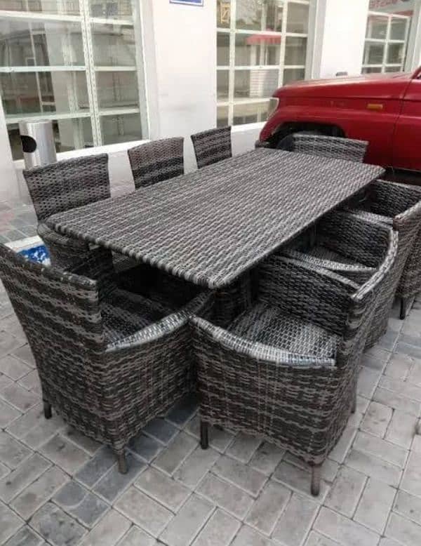 Garden chairs/rattan sofa sets/dining tables/UPVC outdoor furnitureq 3