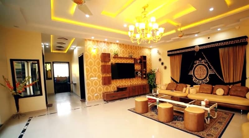 One Kanal Beautiful Full House For Rent In Secter C Bahria Town Lahore 0