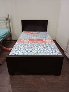 Single Bed Wooden And Double Bed/ Used Single Bed