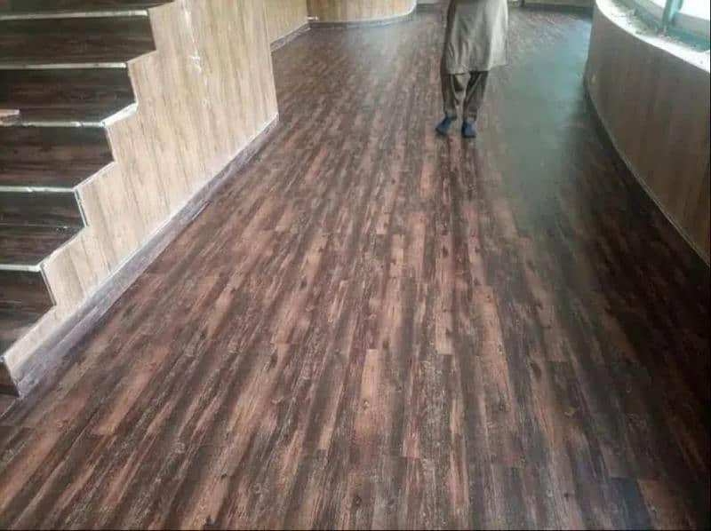 Pvc Vinyl Floor Tiles/Wood Floor Tiles. 10