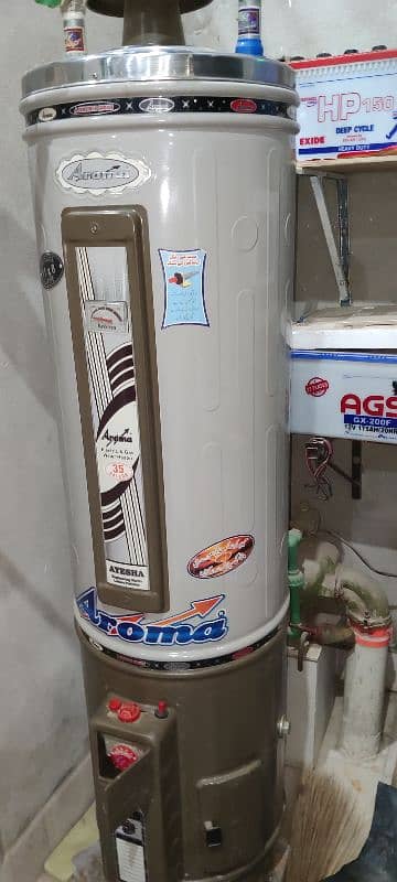 AROMA 35-Gallon Gas Geyser|Lightly Used,Perfect Condition 2