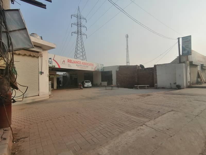 197 Marla Commercial Plot Is Available For Sale On Bosan Road Mehmood Kot Metro Station Multan 2