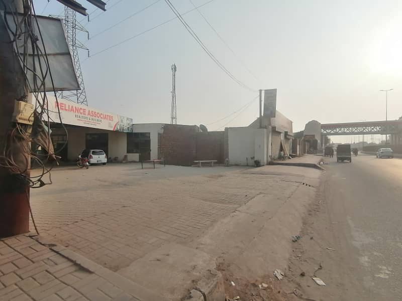 197 Marla Commercial Plot Is Available For Sale On Bosan Road Mehmood Kot Metro Station Multan 3