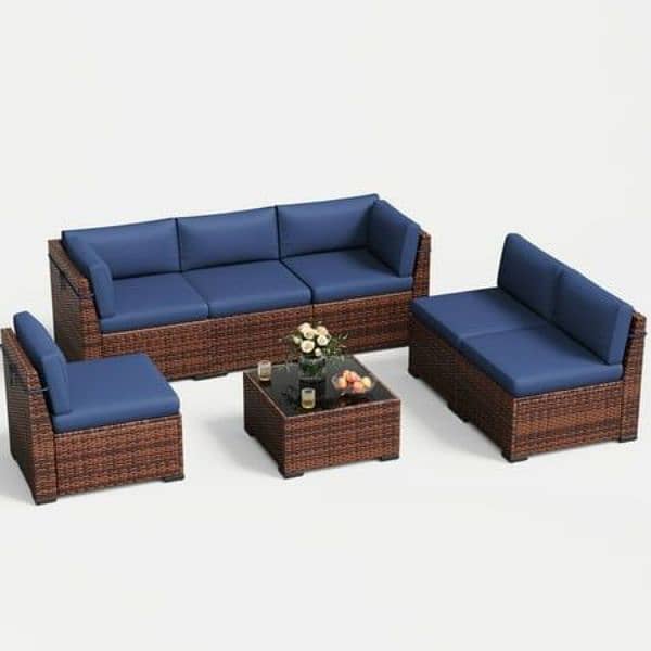 Garden chairs/rattan sofa sets/dining tables/UPVC outdoor furniture 1