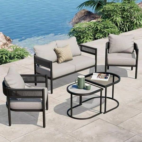 Garden chairs/rattan sofa sets/dining tables/UPVC outdoor furniture 16