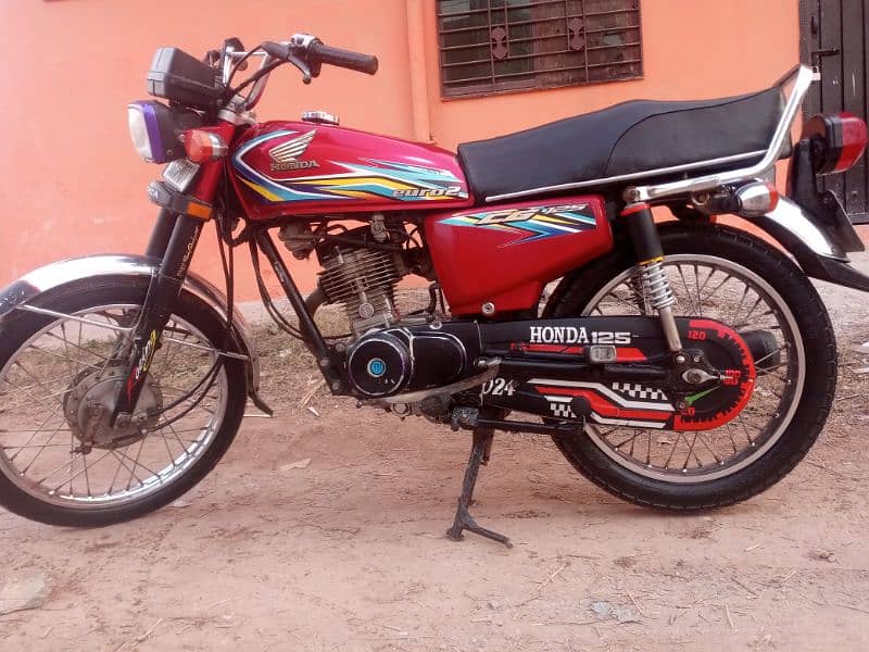 Honda 125 model 18 Punjab no location bhara kahu Islamabad 6