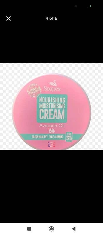 Soapex organic cream 6