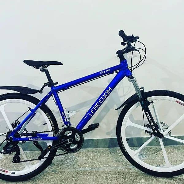 Mountain bike full aluminum body and aluminum wheels 2