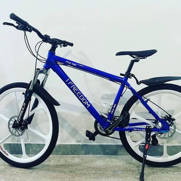 Mountain bike full aluminum body and aluminum wheels 5