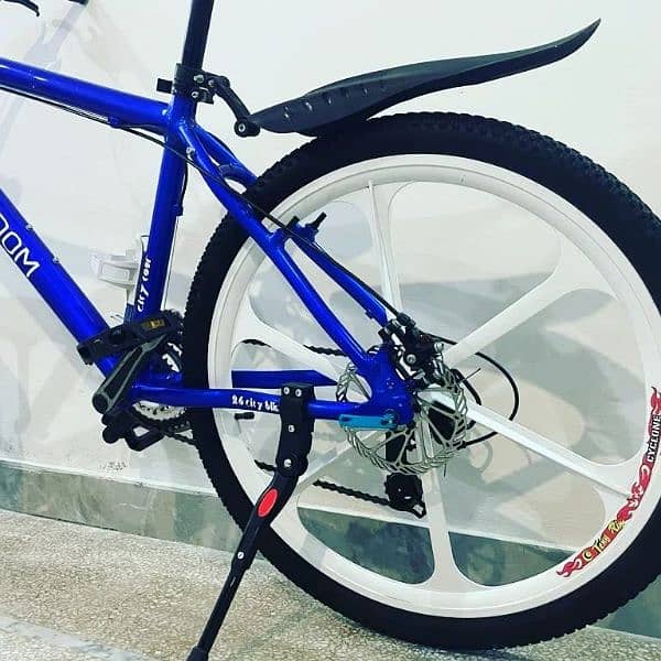 Mountain bike full aluminum body and aluminum wheels 6