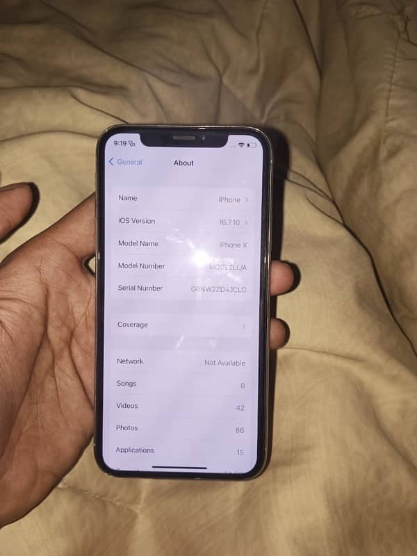 I phone x non pta 64Gb all ok exchange I phone 11 sa only 1