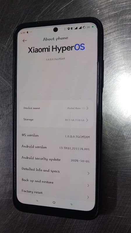 Redmi note 11 lush condition 4+4/128 1