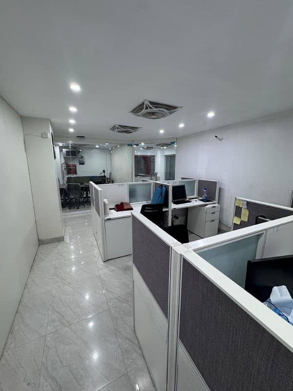 furnished Office for rent 10