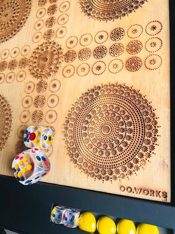 ludo on solid wood 4