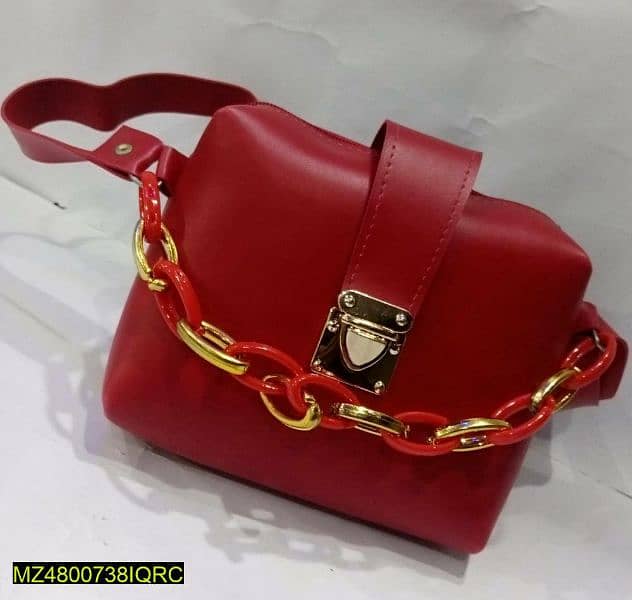 Women's Chunky Chain Purse 0