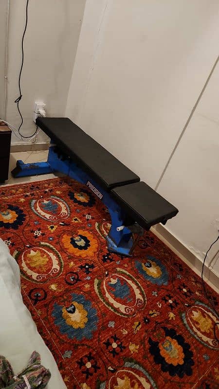 Custom built adjuatable gym bench 0