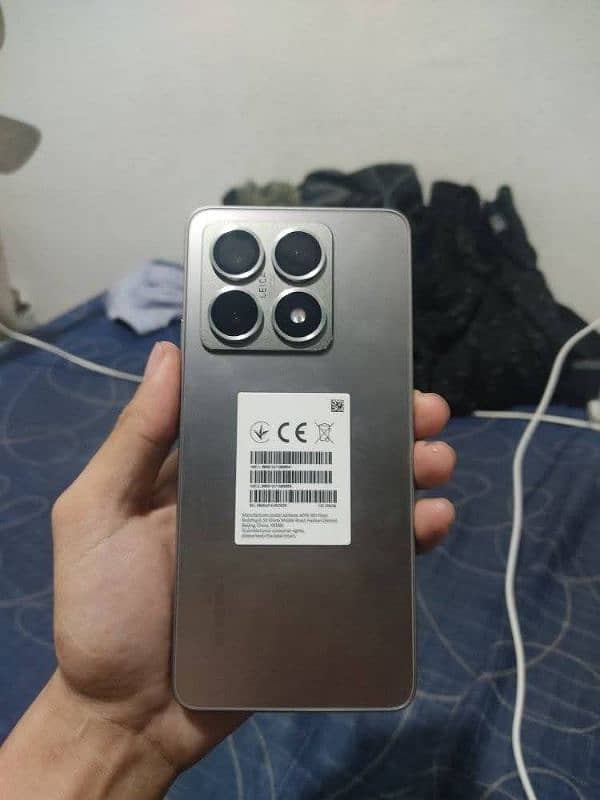 Xiaomi 14t just box open 512gb official approved 3