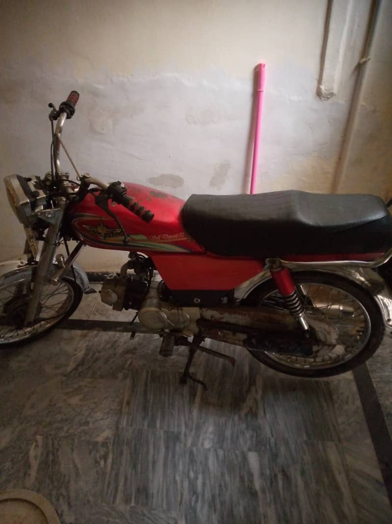 union star 70cc bike in excellent condition 0