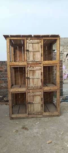 wood cage urgent sale