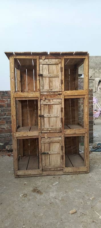 wood cage urgent sale 0