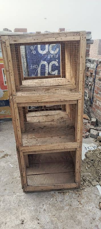 wood cage urgent sale 2