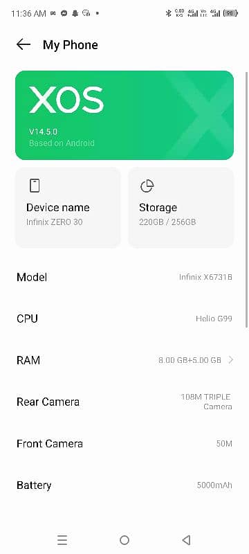 Infinix Zero 30 8/256 1