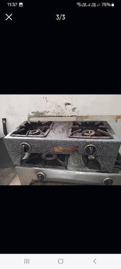 1 stove 2 barnal working condition