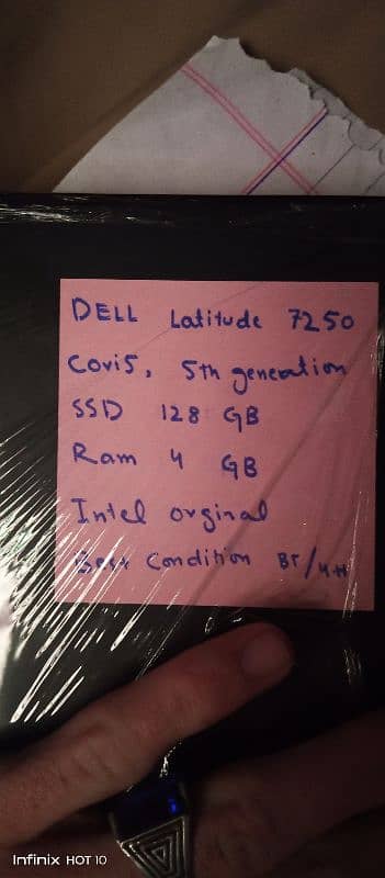 Dell 7250 cor i5 5th generation 4 gb ram 256 ssd 10/10 condition 1