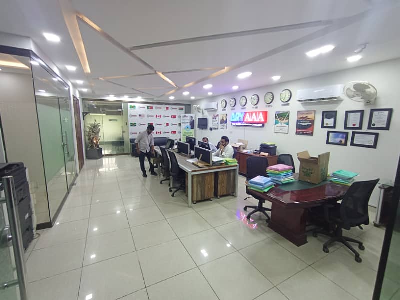 Fully Furnished 8 Marla Office Available For RENT In DHA Phase 3 Y block 0