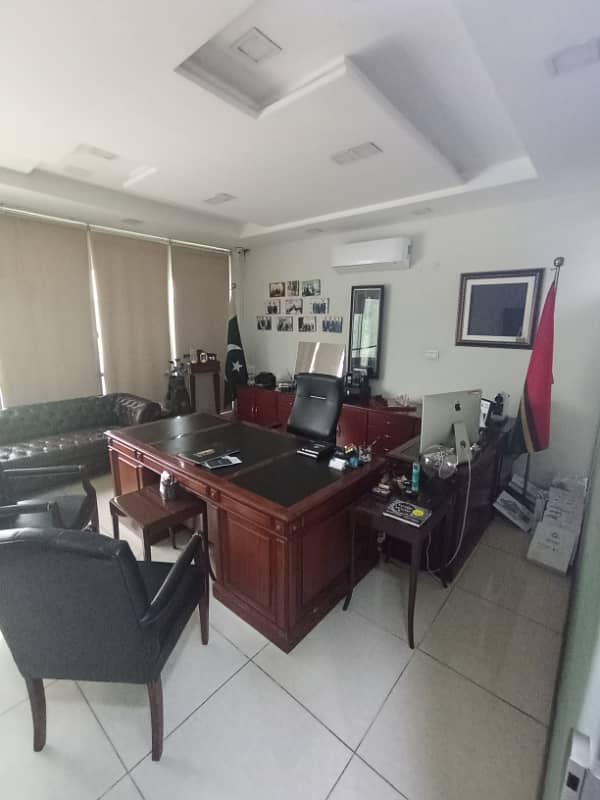 Fully Furnished 8 Marla Office Available For RENT In DHA Phase 3 Y block 1