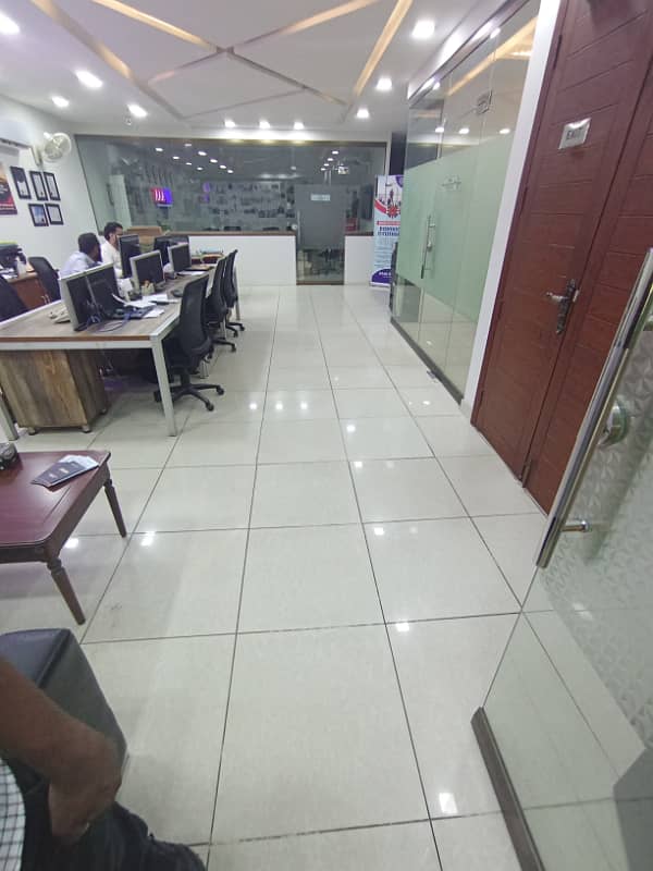 Fully Furnished 8 Marla Office Available For RENT In DHA Phase 3 Y block 2