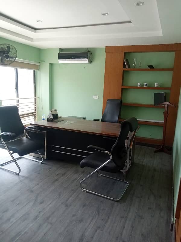 Fully Furnished 8 Marla Office Available For RENT In DHA Phase 3 Y block 12