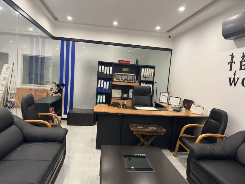 Fully Furnished 8 Marla Office Available For RENT In DHA Phase 3 Y block 25