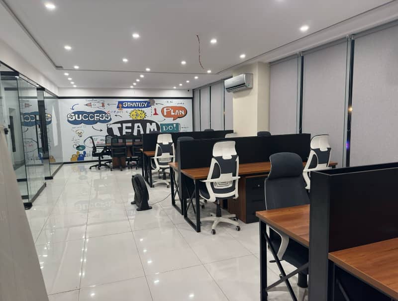 Fully Furnished 8 Marla Office Available For RENT In DHA Phase 3 Y block 27